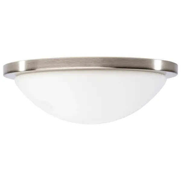 Button 13" LED Flush Mount - Brushed Nickel - Image 3