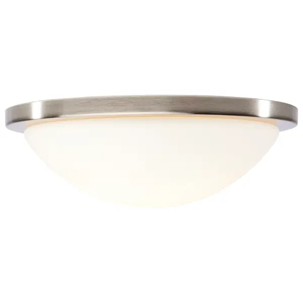 Button 13" LED Flush Mount - Brushed Nickel - Image 4