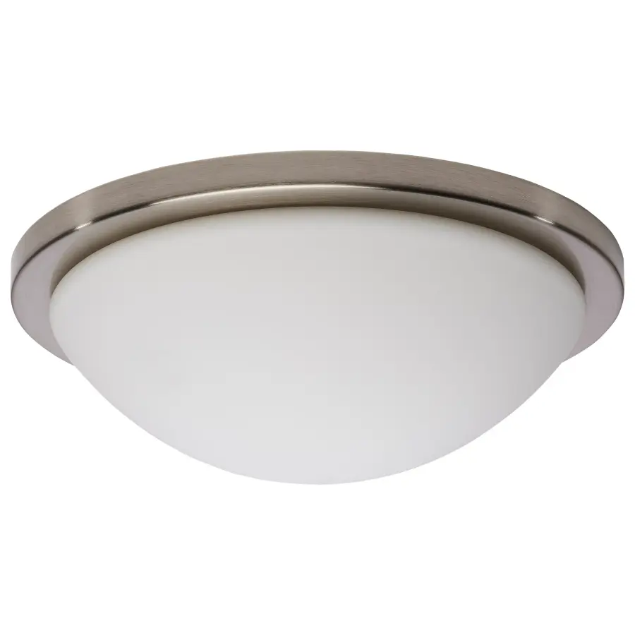 Button 13" LED Flush Mount - Brushed Nickel - Image 5