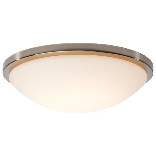 Button 17" LED Flush Mount - Brushed Nickel - Image 2
