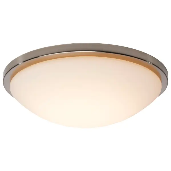 Button 17" LED Flush Mount - Brushed Nickel - Image 6