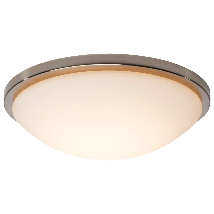 Button 17" LED Flush Mount - Brushed Nickel - Image 6