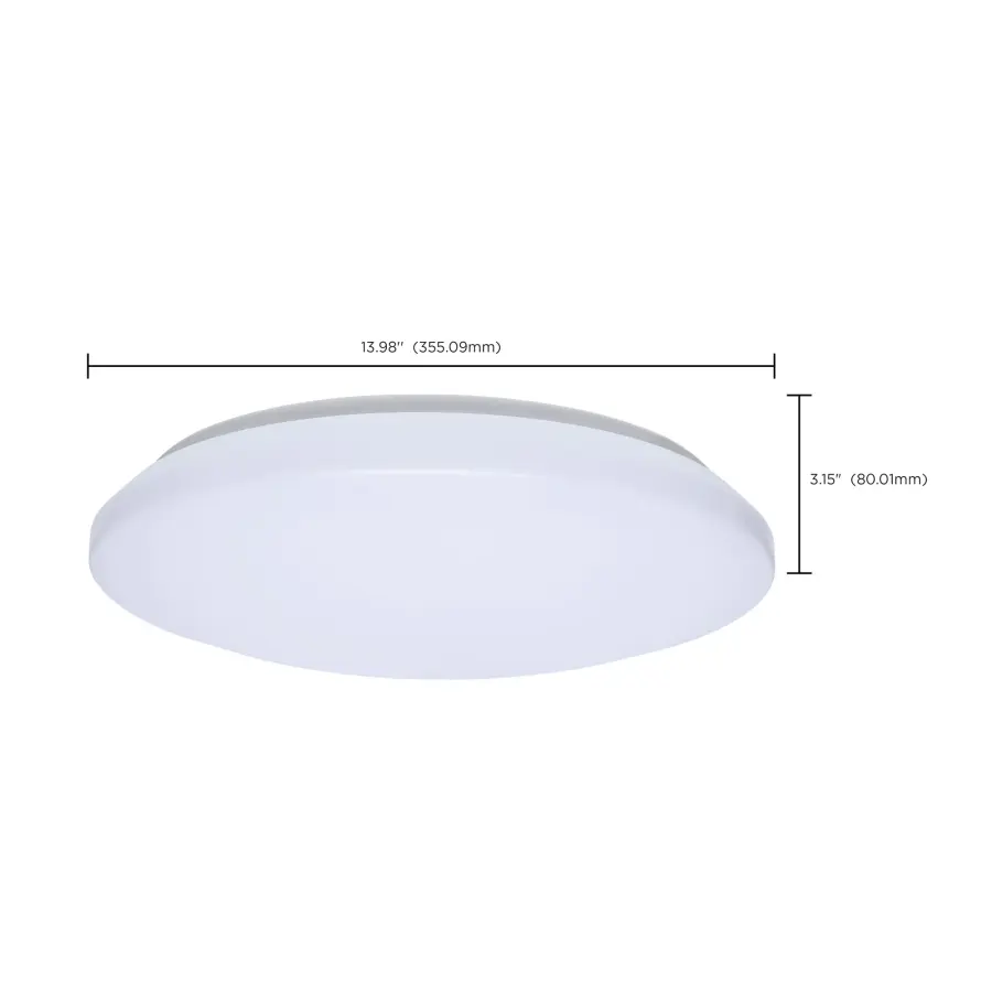14" LED Cloud Flush Mount with Motion Sensor - Image 18