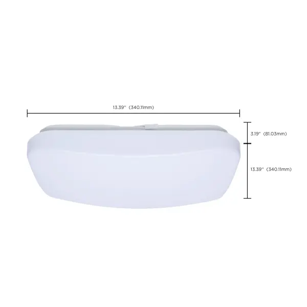 14" LED Cloud Flush Mount with Motion Sensor - Image 19