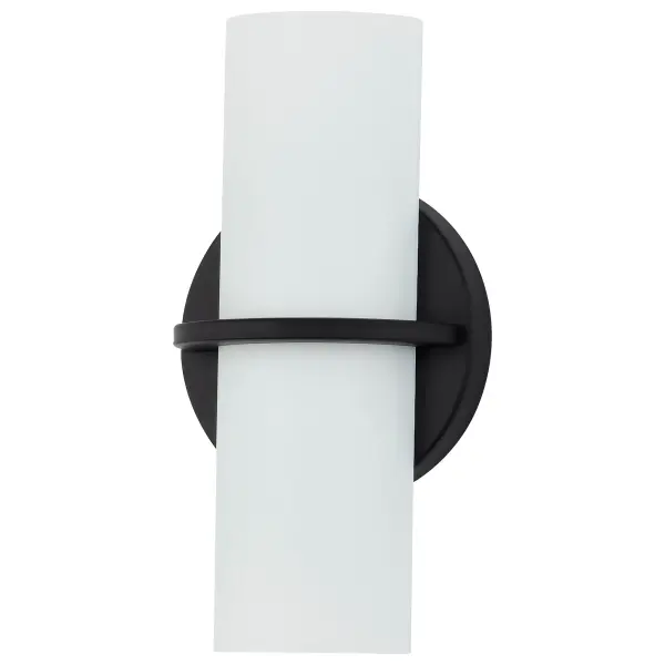 Contemporary LED Sconce with Warm Ambient Lighting - Image 1