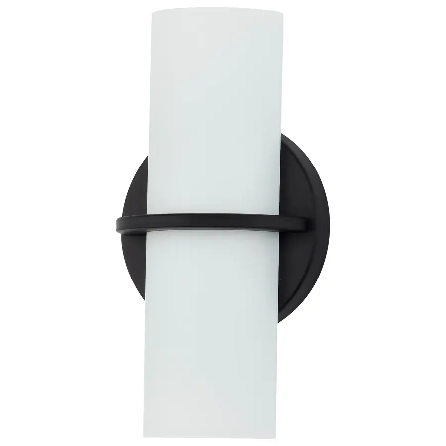 Contemporary LED Sconce with Warm Ambient Lighting - Image 1