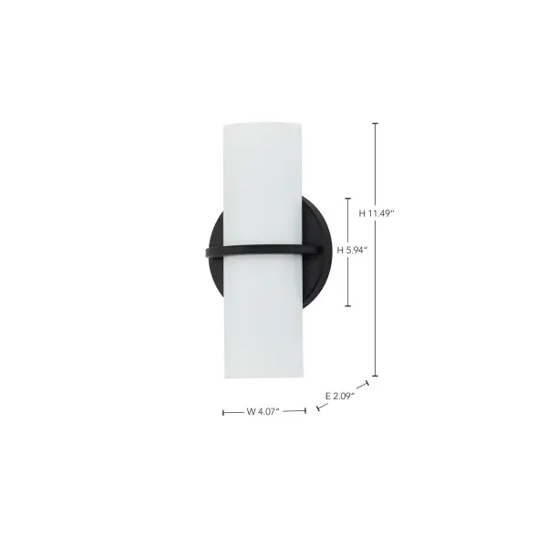 Contemporary LED Sconce with Warm Ambient Lighting - Image 12