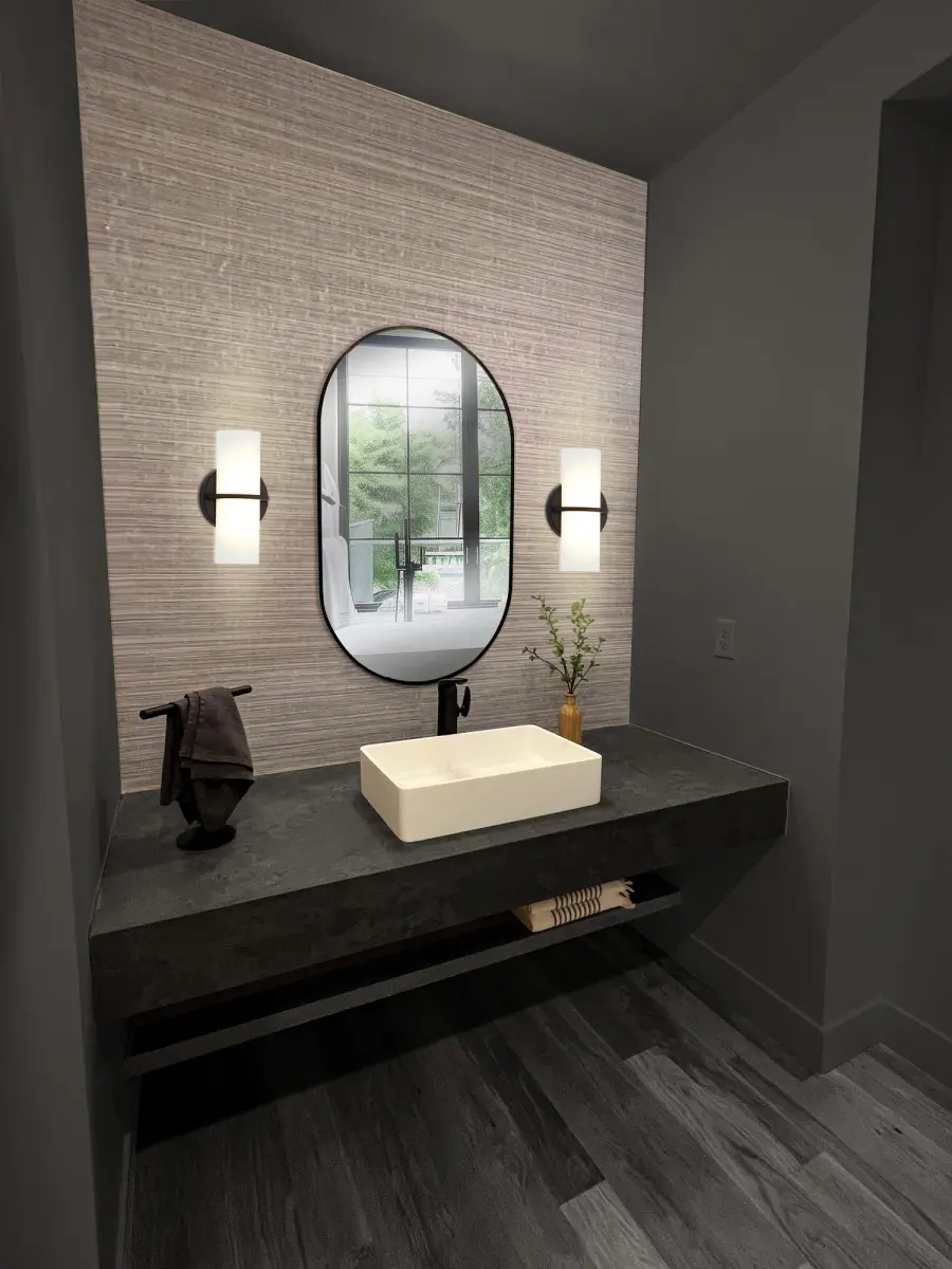 Contemporary LED Sconce with Warm Ambient Lighting - Image 13