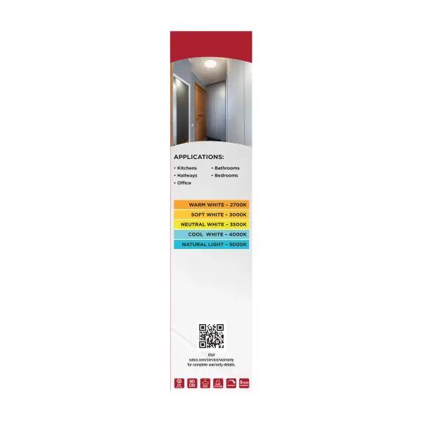 14" LED Cloud Flush Mount - CCT Selectable - Image 12