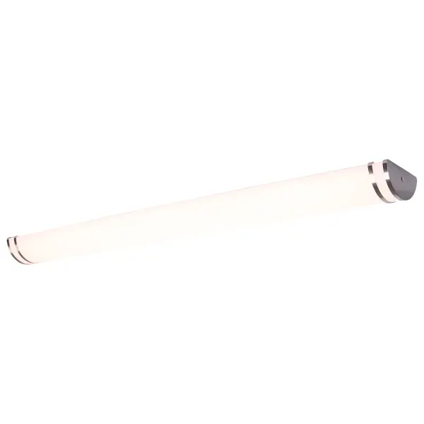 The Glamour LED vanity combines sleek contemporary design with practical 5-CCT selectable technology, allowing you to customize lighting from warm 2700K to cool 5000K. ADA compliant with high 90 CRI and damp-rated durability. - alternate view