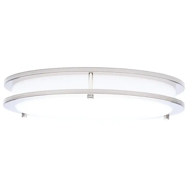 Glamour LED 13" Flush Mount in Brushed Nickel - Image 5