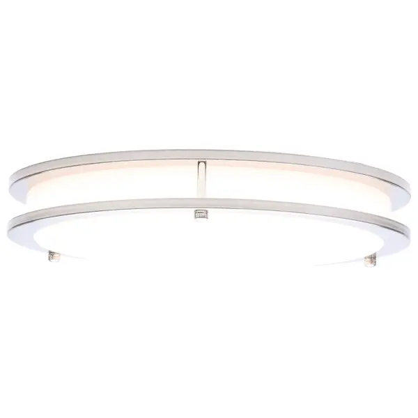 Glamour LED 13" Flush Mount in Brushed Nickel - Image 6