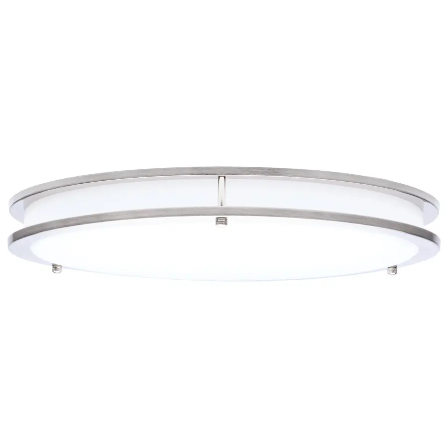 Glamour LED 17" Flush Mount in Brushed Nickel - Image 5