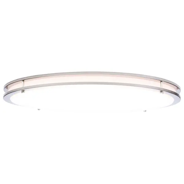 Glamour 24" LED Flush Mount in Brushed Nickel - Image 6