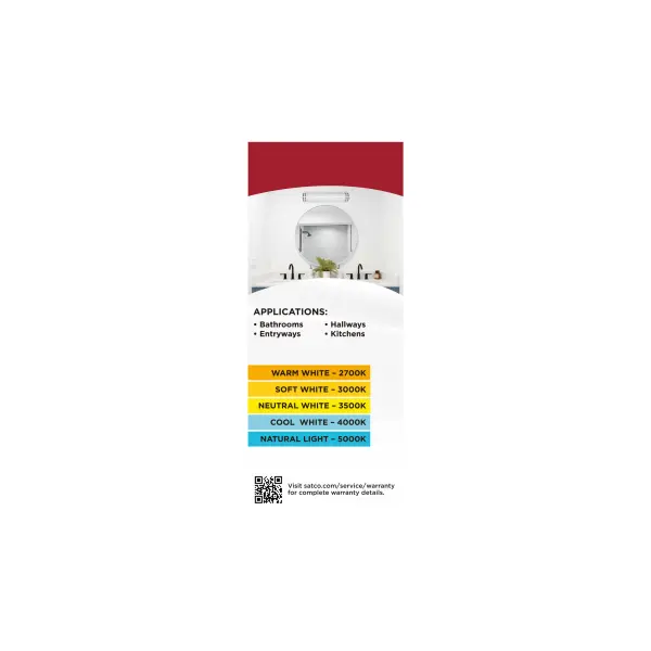 Glamour LED Linear Flush Mount - 25 Inch - Image 8