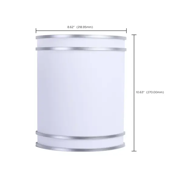 Glamour LED Wall Sconce - Brushed Nickel - Image 16