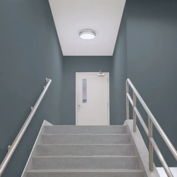 Glamour 13" LED Flush Mount with Emergency Battery - Brushed Nickel - Image 18