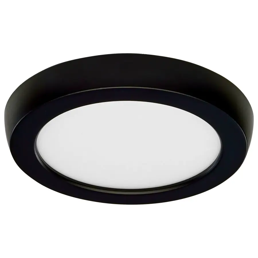 Blink Performer 5" Round LED Flush Mount in Black - Image 2