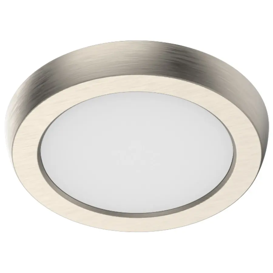 Blink Performer 5" Round LED Flush Mount in Brushed Nickel - Image 1