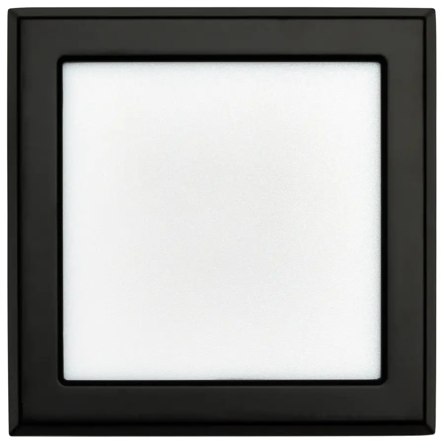 Blink Performer 5" Square LED Flush Mount in Black - Image 3