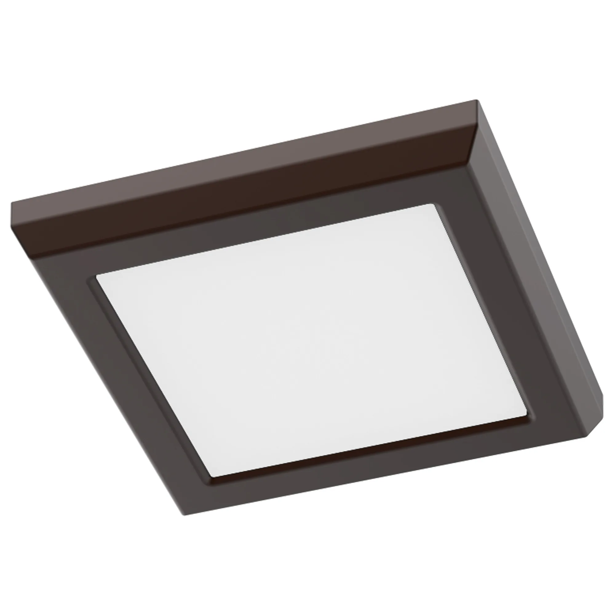 Blink Performer 5" Square LED Flush Mount in Bronze