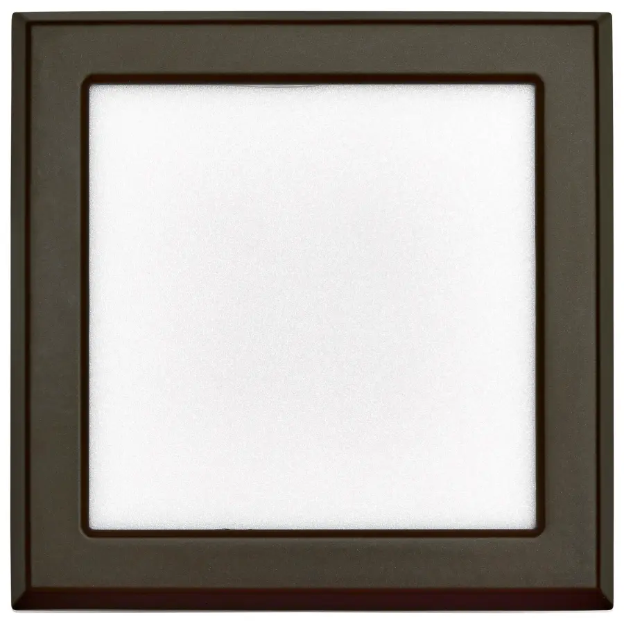 Blink Performer 5" Square LED Flush Mount in Bronze - Image 3