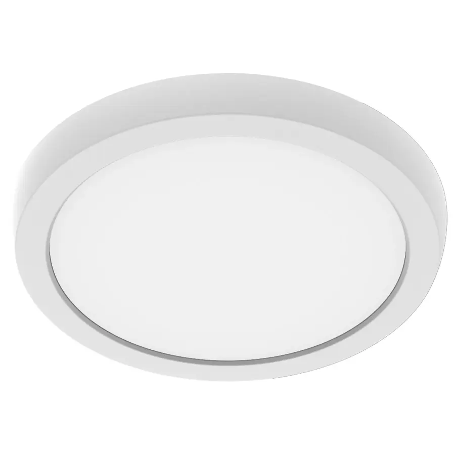 Blink Performer 7" Round LED Flush Mount in White - Image 1