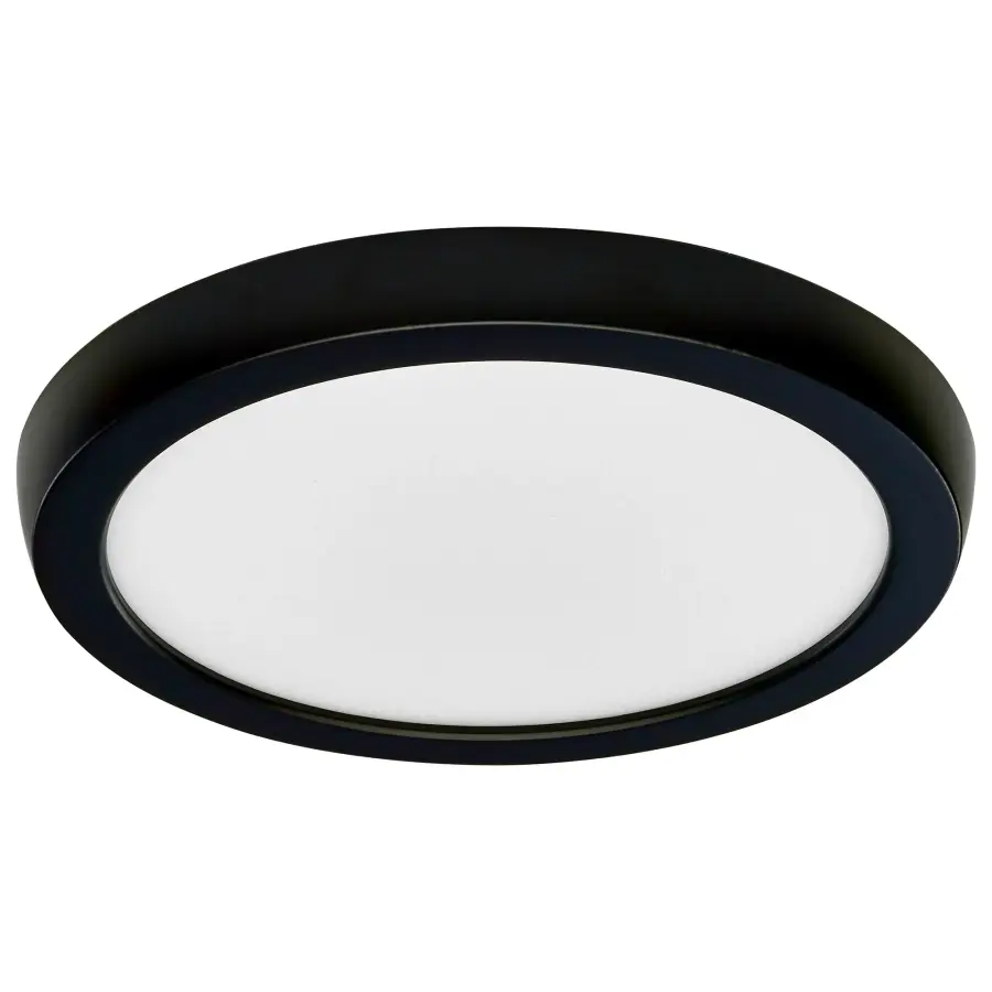 Blink Performer 7" Round LED Flush Mount in Black - Image 2