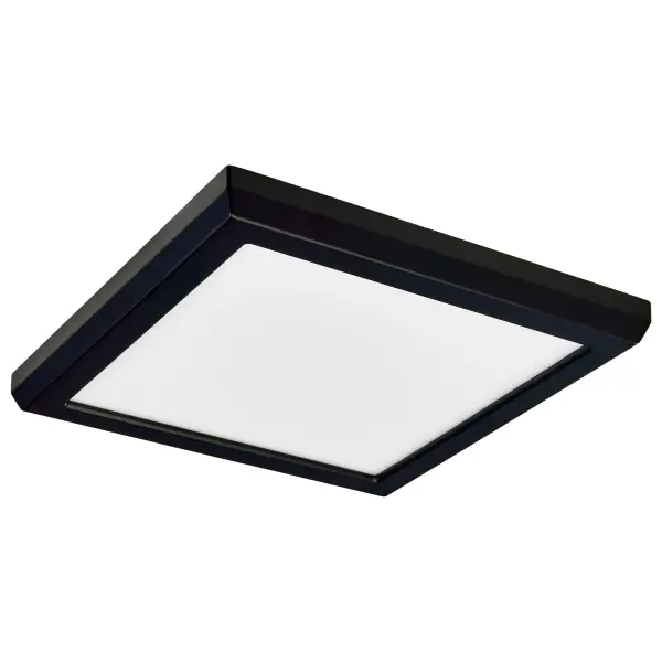 Blink Performer 7" Square LED Flush Mount in Black - Image 2