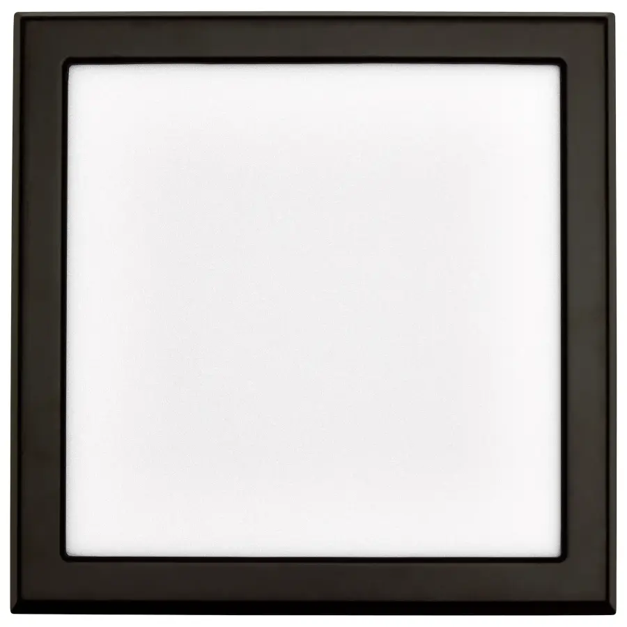 Blink Performer 7" Square LED Flush Mount in Black - Image 3