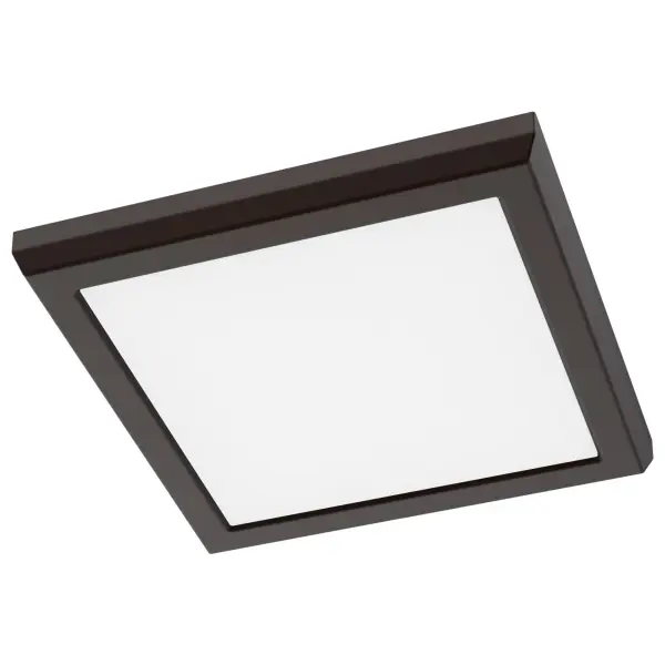 Blink Performer 7" Square LED Flush Mount in Bronze - Image 1