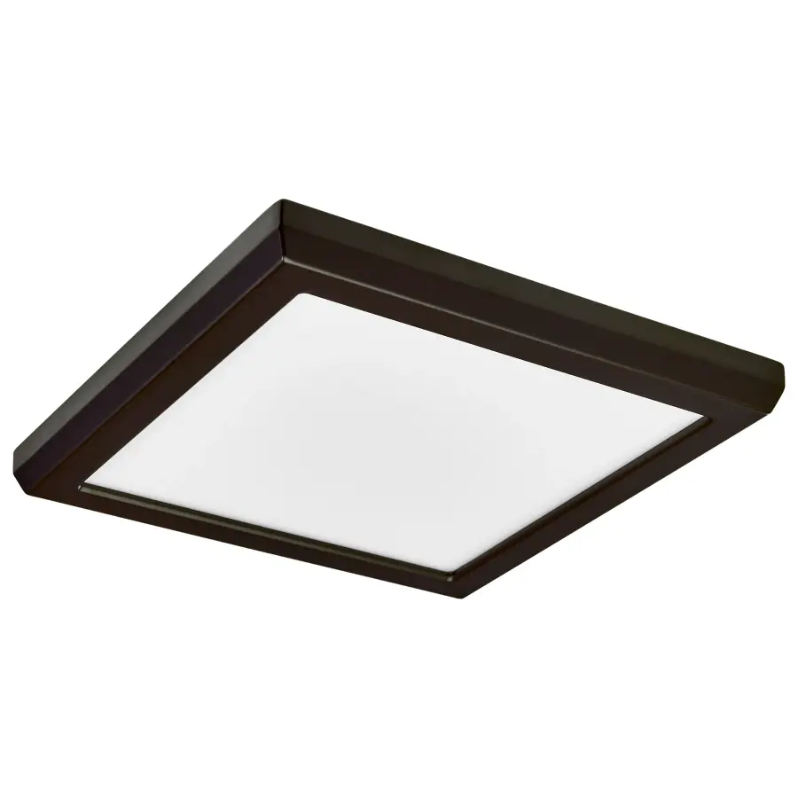 Blink Performer 7" Square LED Flush Mount in Bronze - Image 2