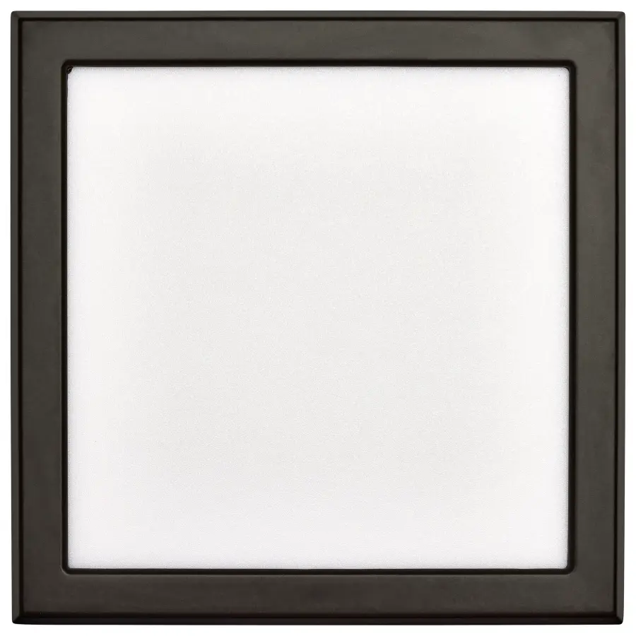 Blink Performer 7" Square LED Flush Mount in Bronze - Image 3