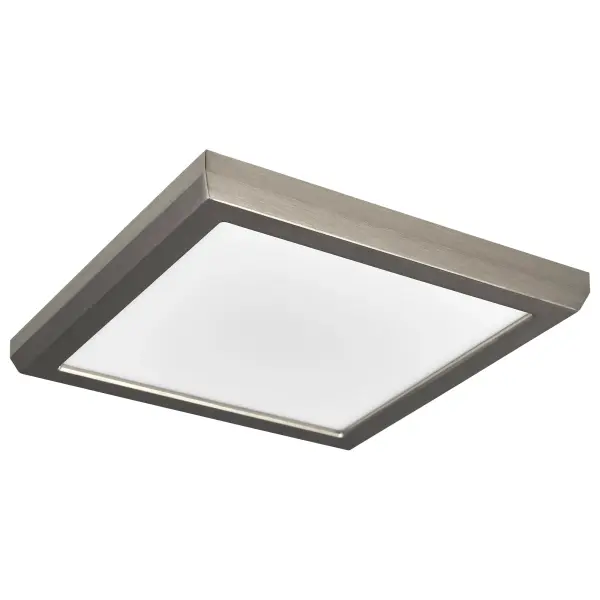 Blink Performer 7" Square LED Flush Mount in Brushed Nickel - Image 2