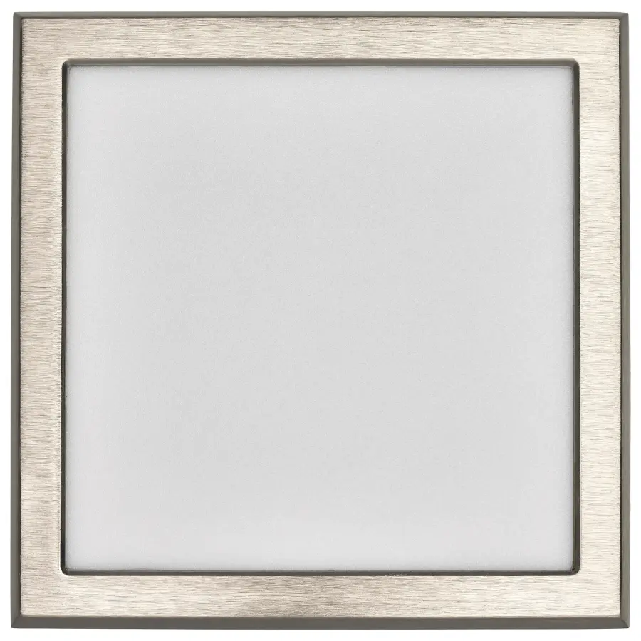 Blink Performer 7" Square LED Flush Mount in Brushed Nickel - Image 3
