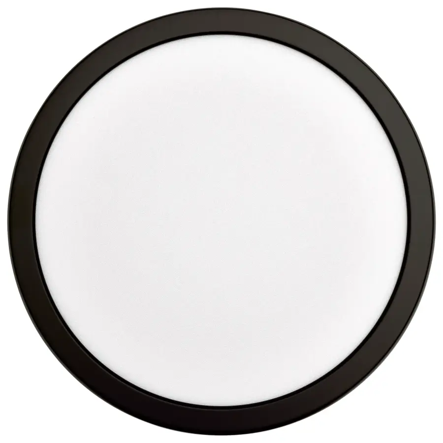 Blink Performer 9" Round LED Flush Mount in Black - Image 3