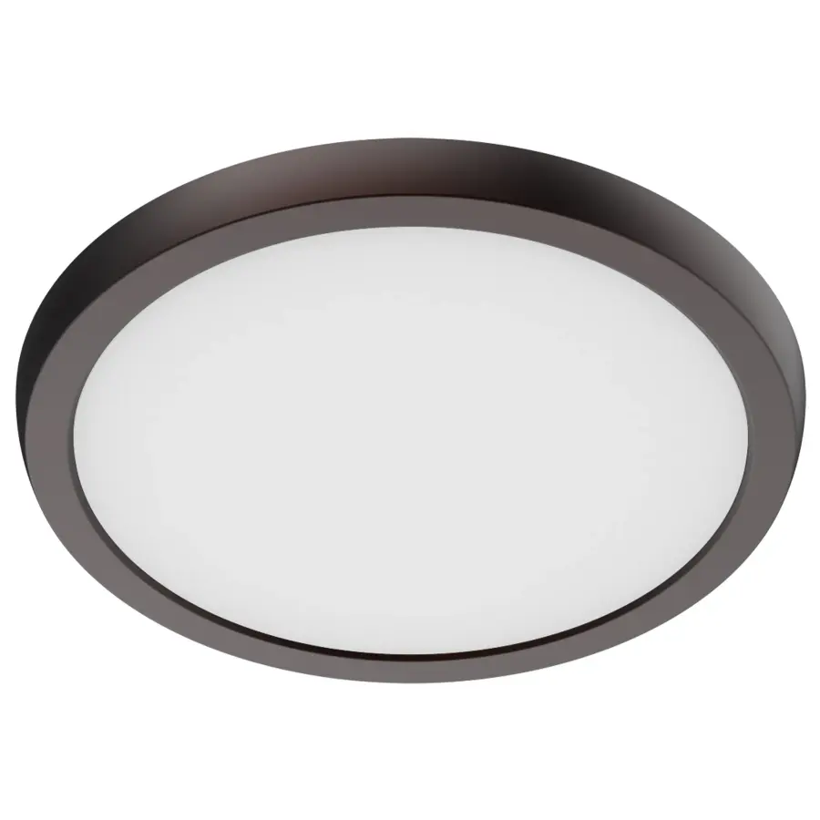 Blink Performer 9" Round LED Flush Mount in Bronze - Image 1