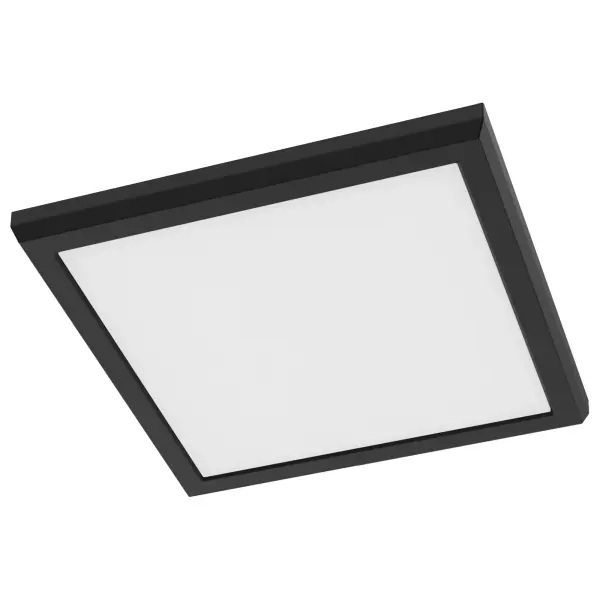 Blink Performer 9" Square LED Flush Mount in Black - Image 1
