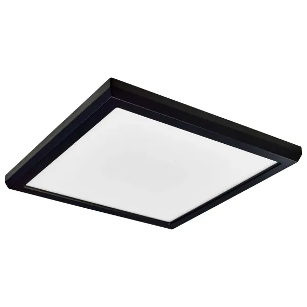 Blink Performer 9" Square LED Flush Mount in Black - Image 2