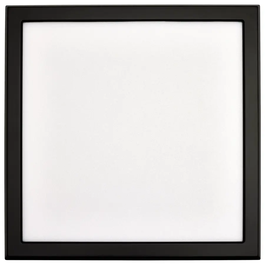 Blink Performer 9" Square LED Flush Mount in Black - Image 3