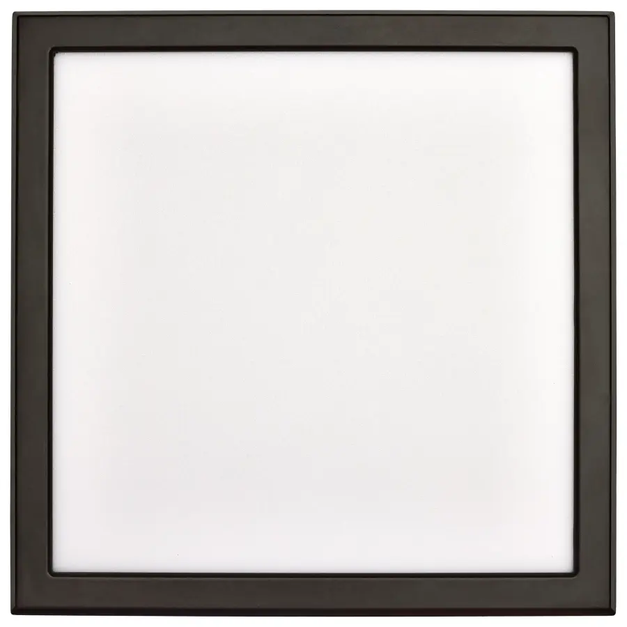 Blink Performer 9" Square LED Flush Mount in Bronze - Image 3