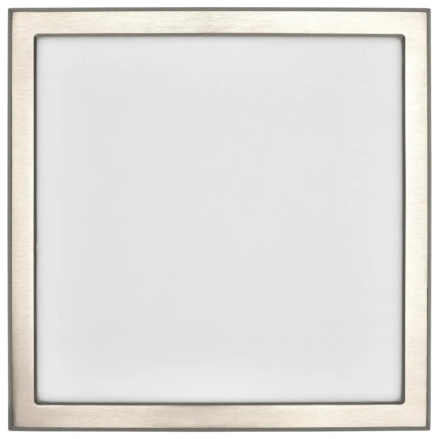 Blink Performer 9" Square LED Flush Mount in Brushed Nickel - Image 3