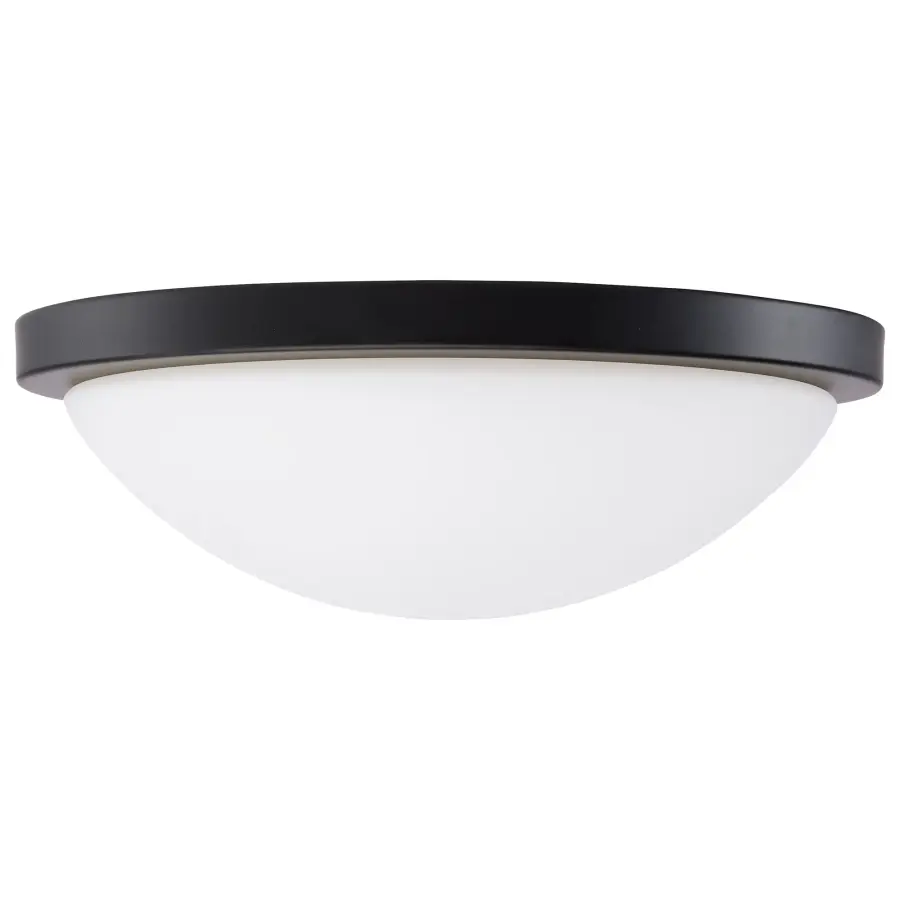 Button 11" LED Flush Mount - Matte Black - Image 3