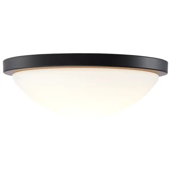 Button 11" LED Flush Mount - Matte Black - Image 4