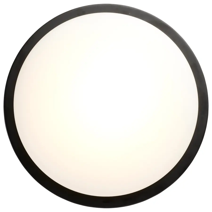 Button 11" LED Flush Mount - Matte Black - Image 8
