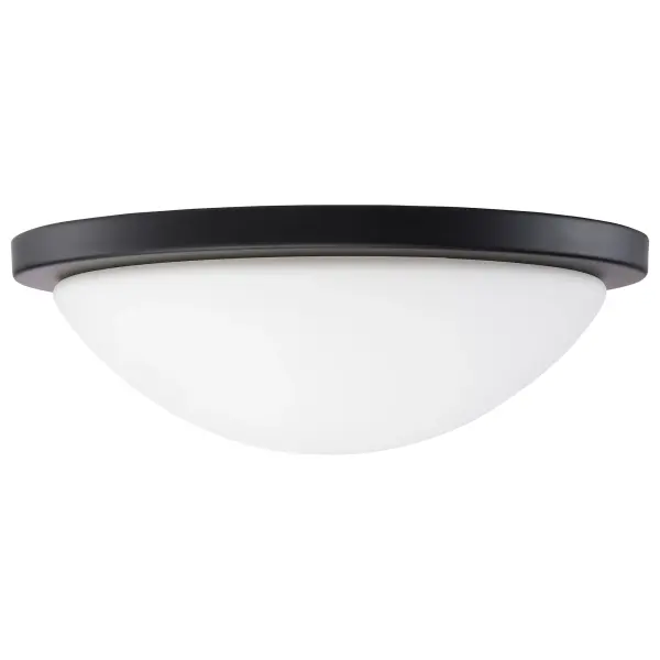 Button 13" LED Flush Mount - Matte Black - Image 3