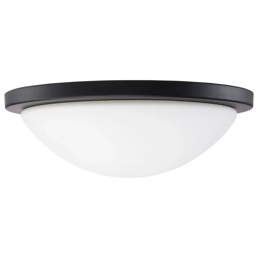 Button 13" LED Flush Mount - Matte Black - Image 3