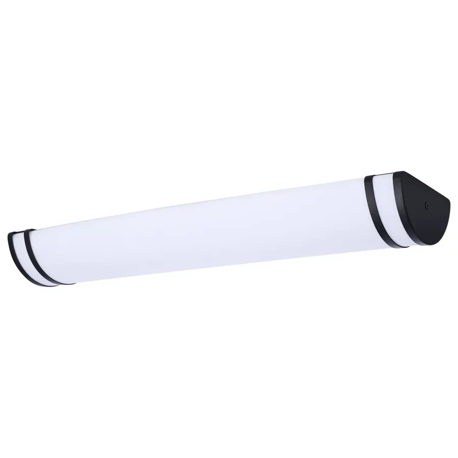 Glamour LED 25" Vanity Light - Black Finish - Image 3