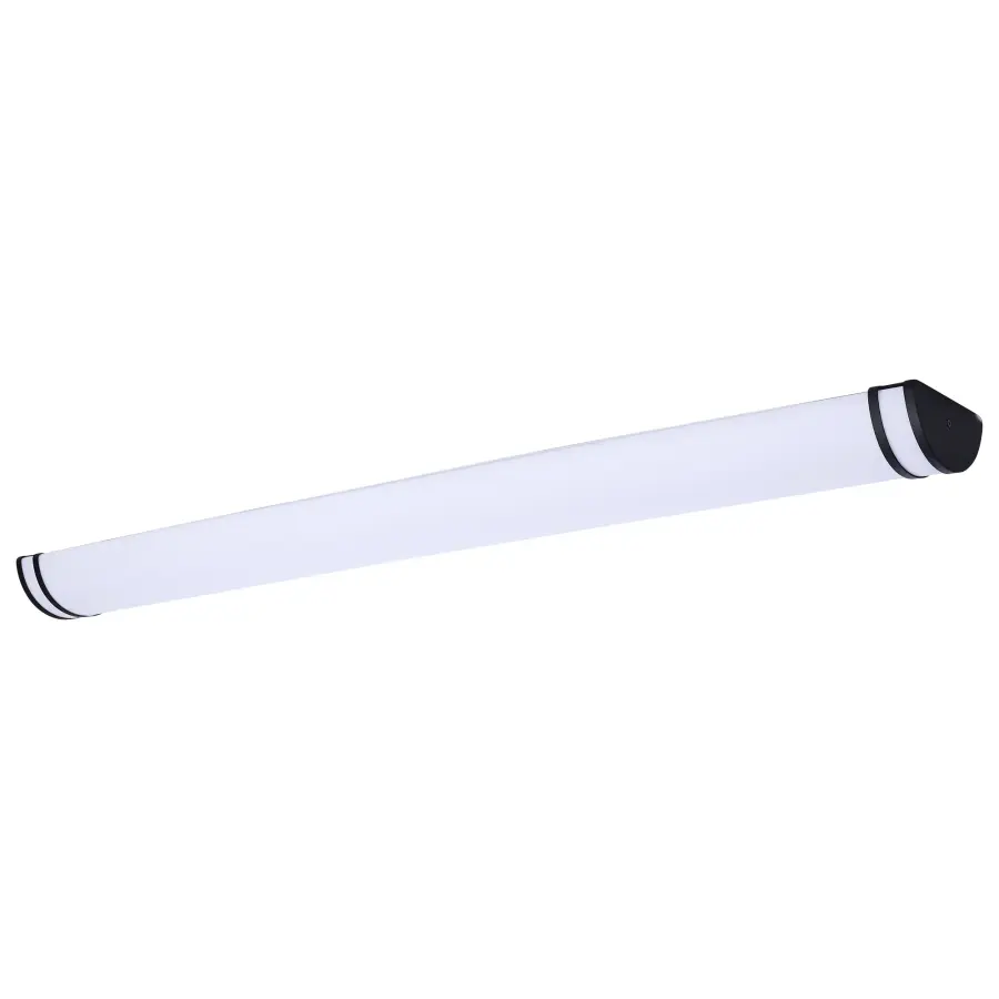Glamour LED 49" Vanity Light - Black Finish - Image 1