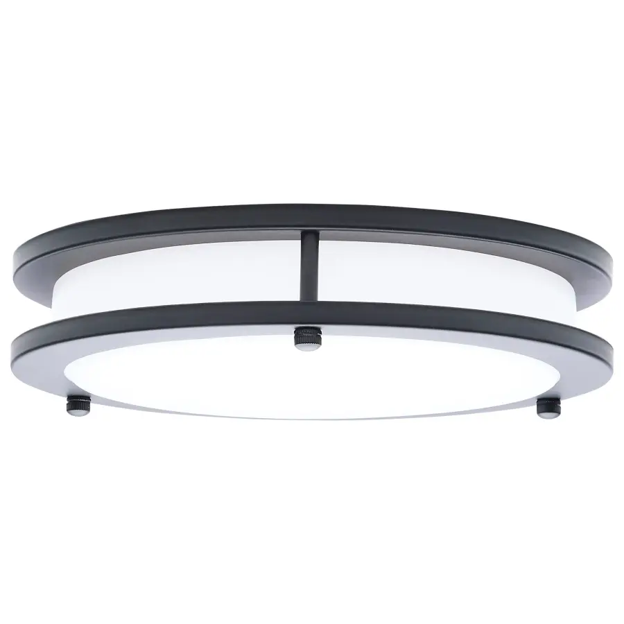Glamour LED 10" Flush Mount in Black - Image 3